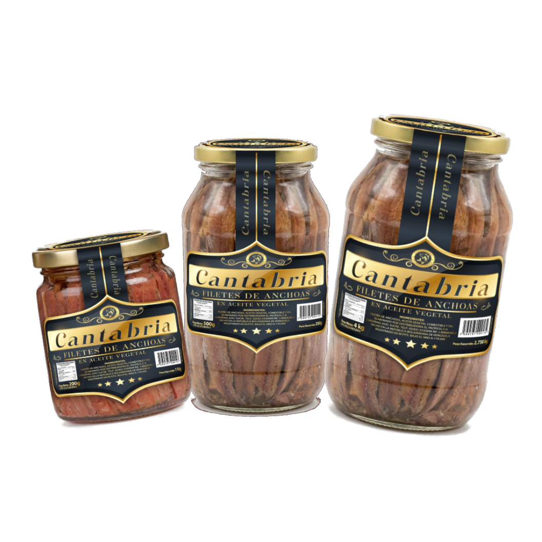 Filetes de Anchoa Cantabria